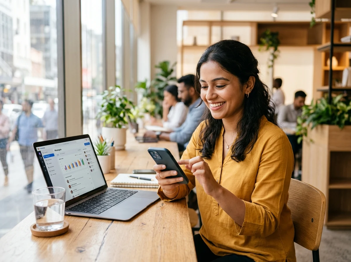 BuildEcomStore Instagram DM customer success specialist responding to messages