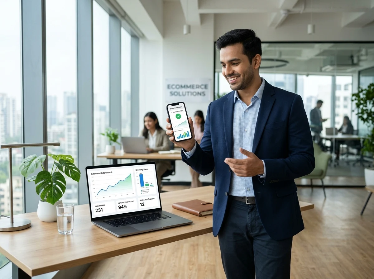 BuildEcomStore WhatsApp automation workflow and business growth