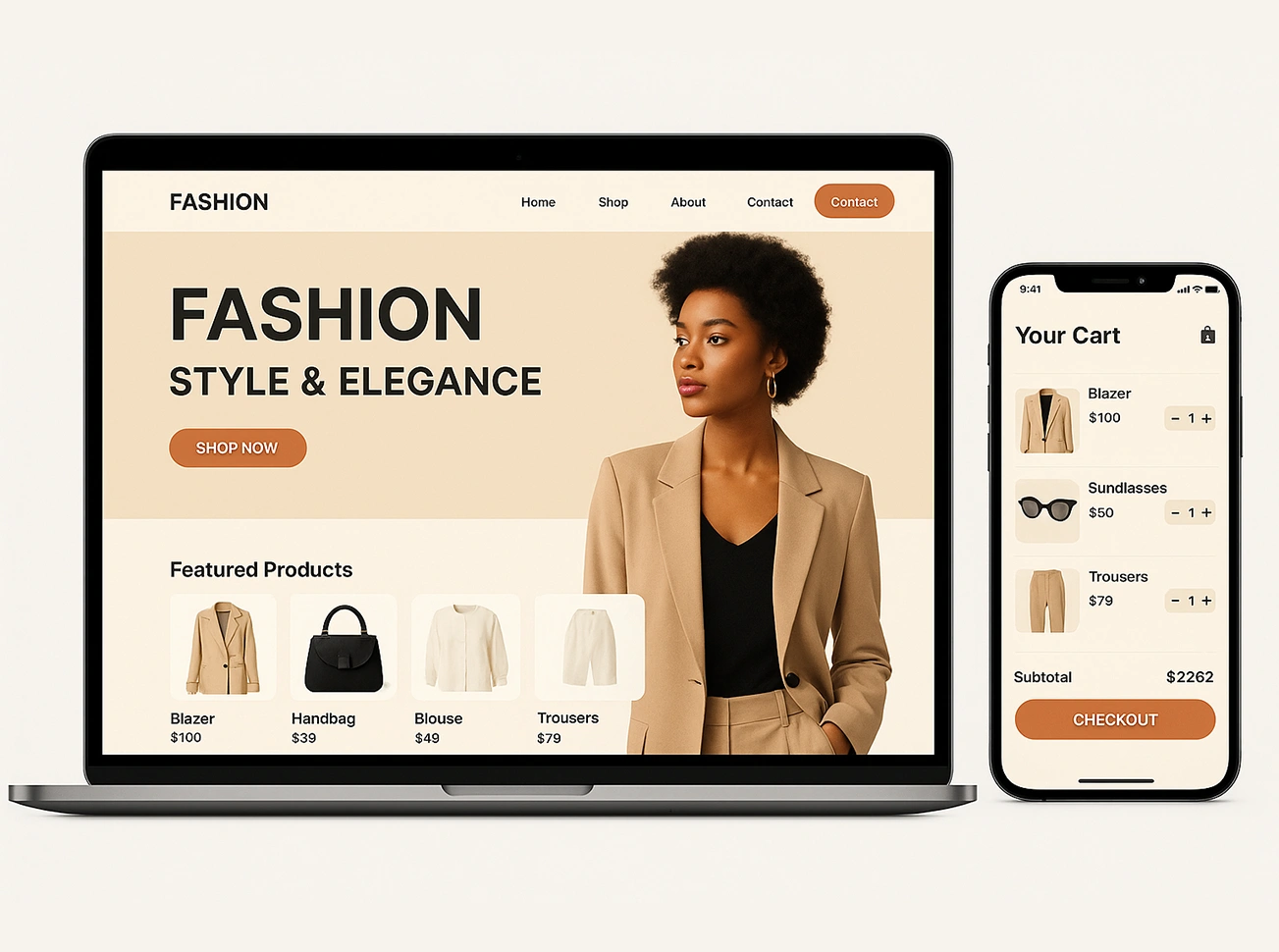 Launch the e-commerce website of your business