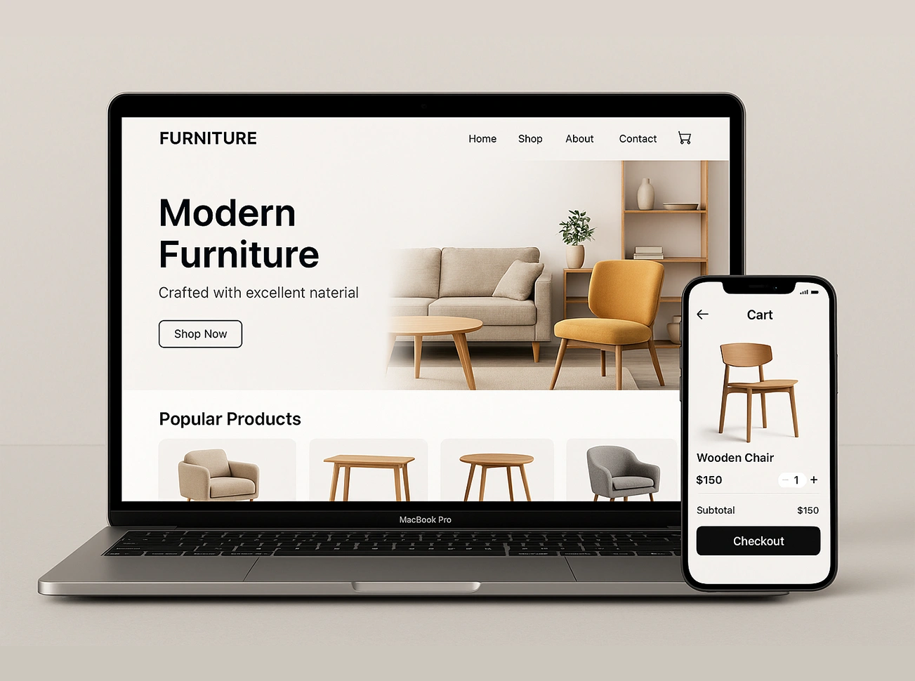 Best home decor online business development in India